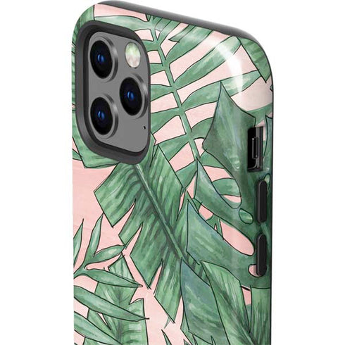 Spring Palm Leaves iPhone 12 Pro Max Impact Case