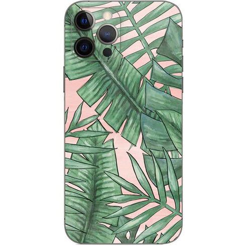 Spring Palm Leaves iPhone 12 Pro Skin