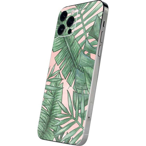 Spring Palm Leaves iPhone 12 Pro Skin