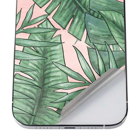 Spring Palm Leaves iPhone 12 Pro Skin
