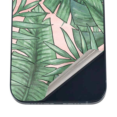 Spring Palm Leaves iPhone 12 Skin
