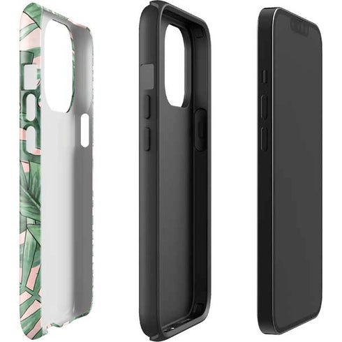 Spring Palm Leaves iPhone 13 Pro Impact Case