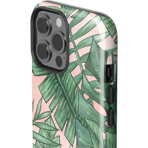 Spring Palm Leaves iPhone 13 Pro Max Impact Case