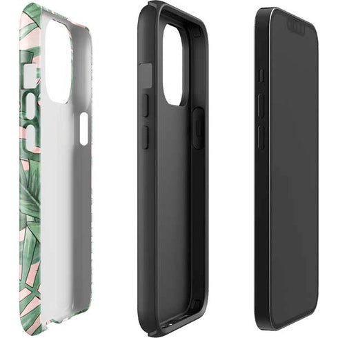 Spring Palm Leaves iPhone 13 Pro Max Impact Case