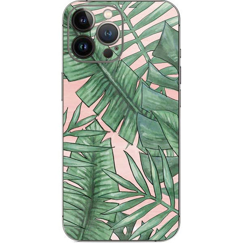 Spring Palm Leaves iPhone 13 Pro Max Skin