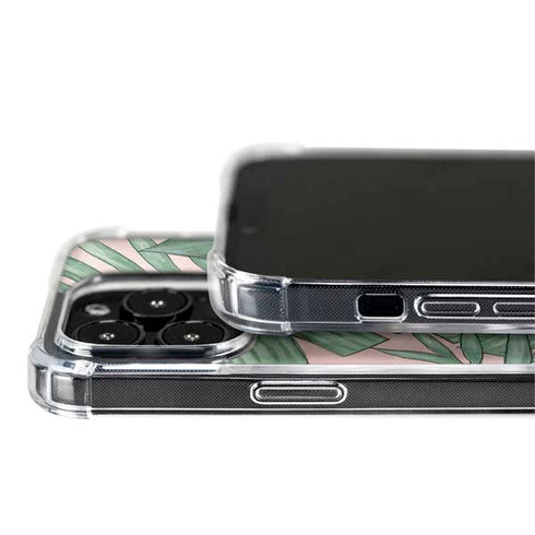 Spring Palm Leaves iPhone 15 Pro MagSafe Case