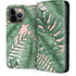 Spring Palm Leaves iPhone 14 Pro Max Folio Case