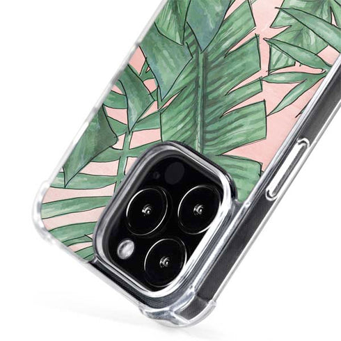 Spring Palm Leaves iPhone 15 Pro Max MagSafe Case