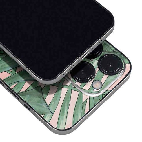 Spring Palm Leaves iPhone 15 Pro Skin