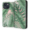 Spring Palm Leaves iPhone 15 Plus Folio Case