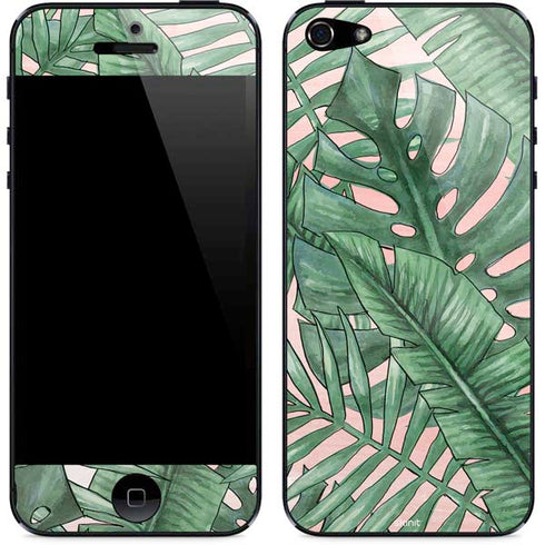 Spring Palm Leaves iPhone 5/5s/5SE Skin