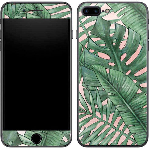 Spring Palm Leaves iPhone 8 Plus Skin