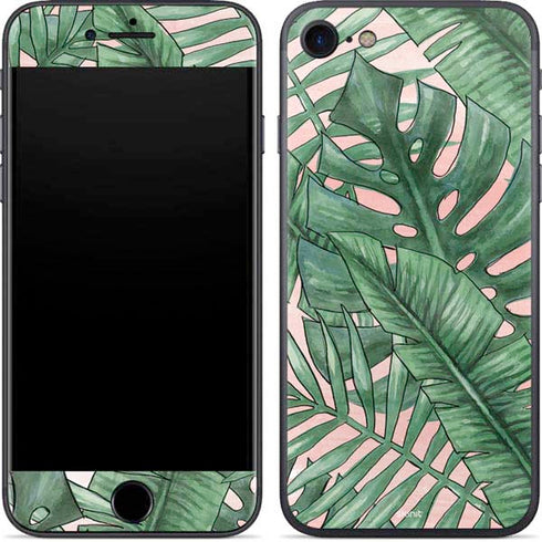 Spring Palm Leaves iPhone 8 Skin