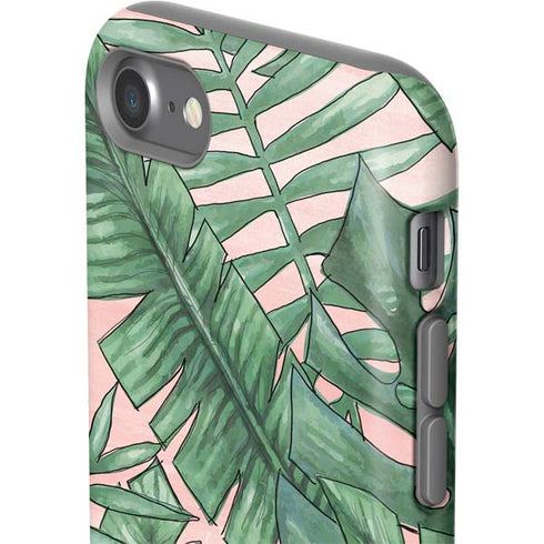 Spring Palm Leaves iPhone SE (2nd & 3rd Gen) Pro Case