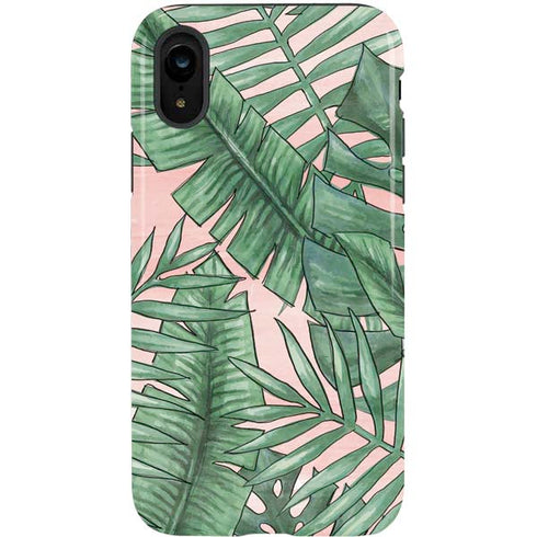 Spring Palm Leaves iPhone XR Pro Case