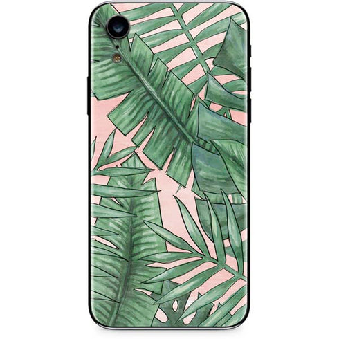 Spring Palm Leaves iPhone XR Skin