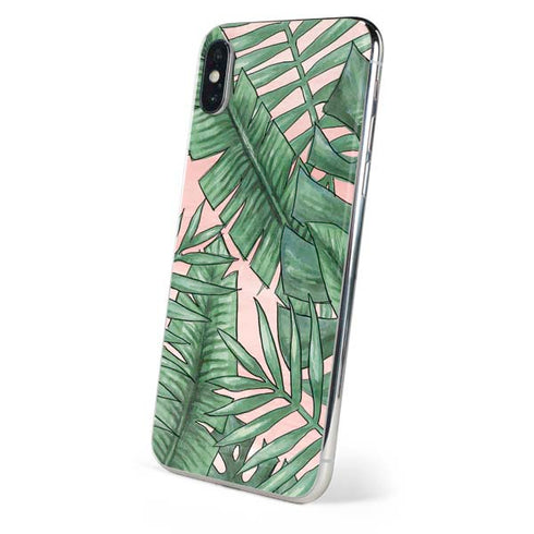 Spring Palm Leaves iPhone XS Max Skin