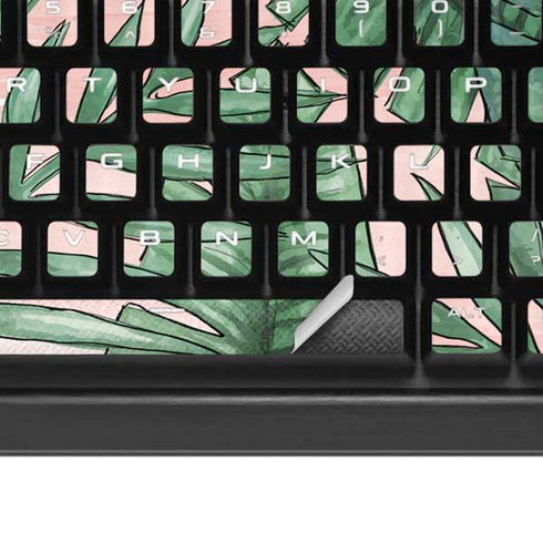 Spring Palm Leaves K95 RGB PLATINUM Mechanical Gaming Keyboard Skin