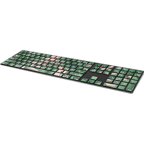 Spring Palm Leaves Magic Keyboard with Numeric Keypad Skin