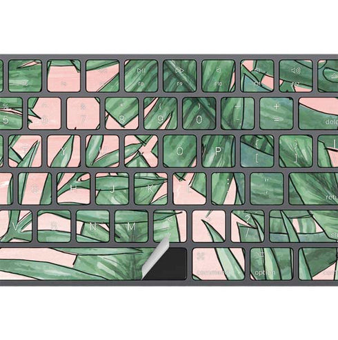 Spring Palm Leaves Magic Keyboard with Numeric Keypad Skin