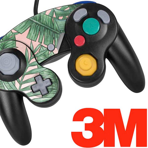 Spring Palm Leaves Nintendo GameCube Controller Skin