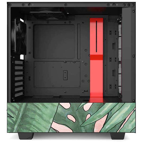 Spring Palm Leaves NZXT H510 Compact ATX Mid-Tower Case Skin