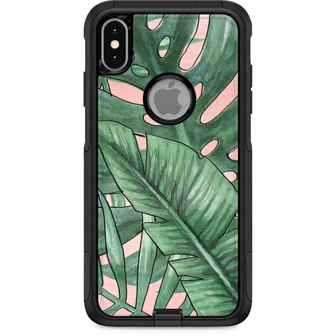 Spring Palm Leaves Otterbox Commuter iPhone Skin