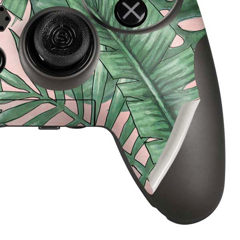 Spring Palm Leaves PlayStation Scuf Vantage 2 Controller Skin