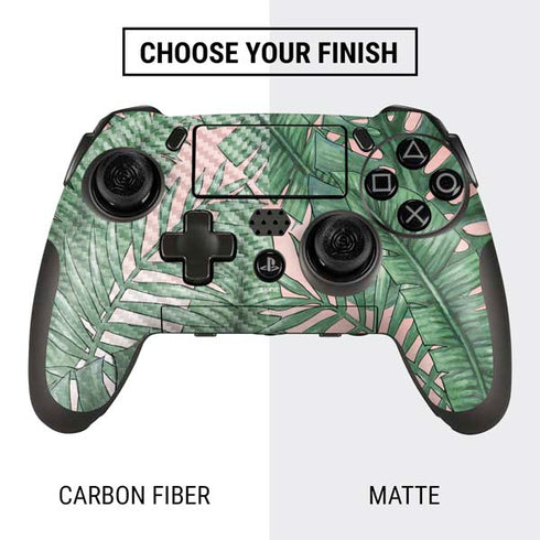 Spring Palm Leaves PlayStation Scuf Vantage 2 Controller Skin