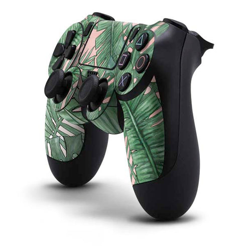 Spring Palm Leaves PS4 Controller Skin