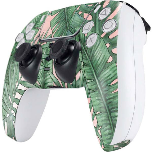 Spring Palm Leaves PS5 Controller Skin