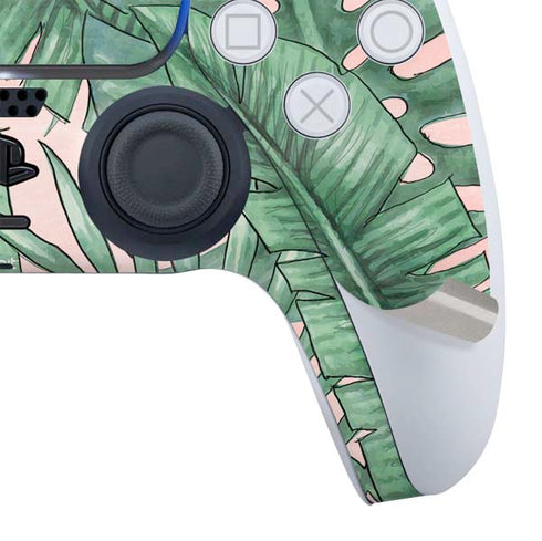 Spring Palm Leaves PS5 Slim Digital Edition Bundle Skin