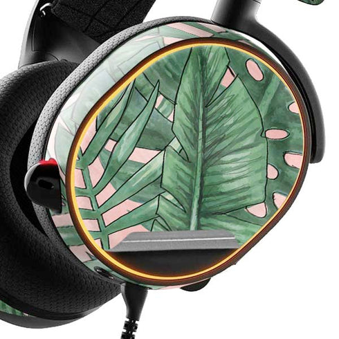 Spring Palm Leaves SteelSeries Arctis 3 Skin