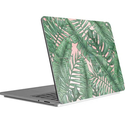 Spring Palm Leaves Surface Laptop Studio Skin
