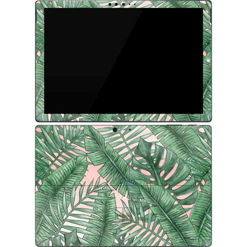 Spring Palm Leaves Surface Pro 7 Skin