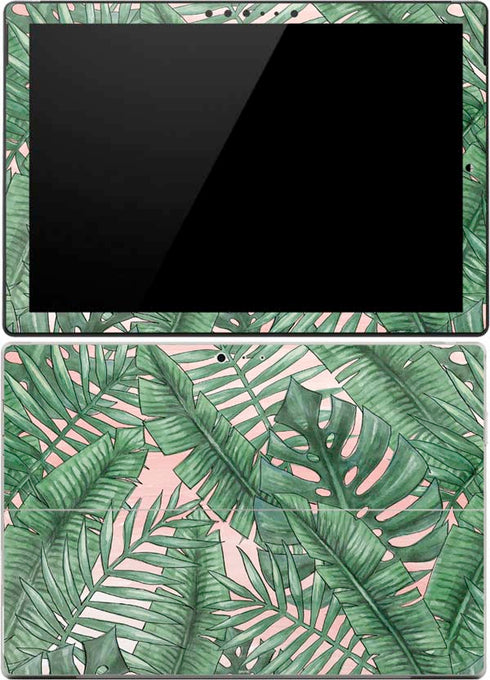 Spring Palm Leaves Surface Pro (2017) Skin