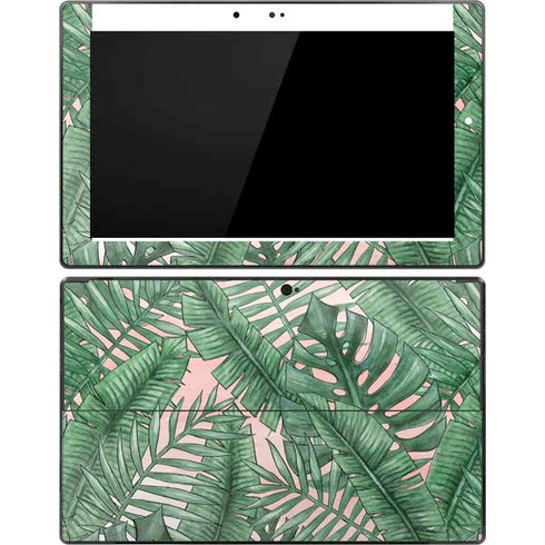 Spring Palm Leaves Surface Pro Tablet Skin