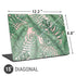 Spring Palm Leaves Universal Laptop 15in (12.2 x 8.8in) Skin