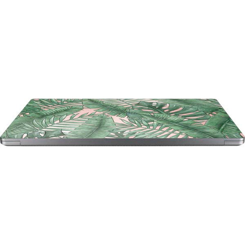 Spring Palm Leaves Universal Laptop 16.6in (13.4 x 9.7in) Skin