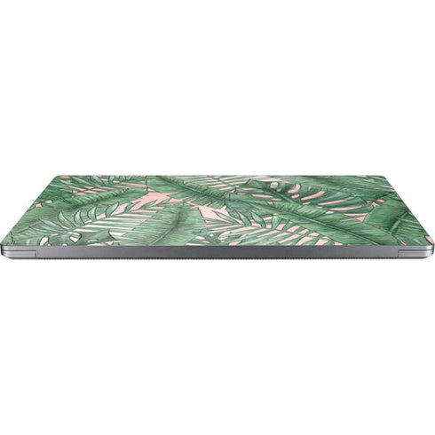 Spring Palm Leaves Universal Laptop 16in (13 x 9.4in) Skin