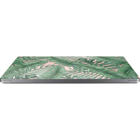 Spring Palm Leaves Universal Laptop 18in (14.6 x 10.6in) Skin