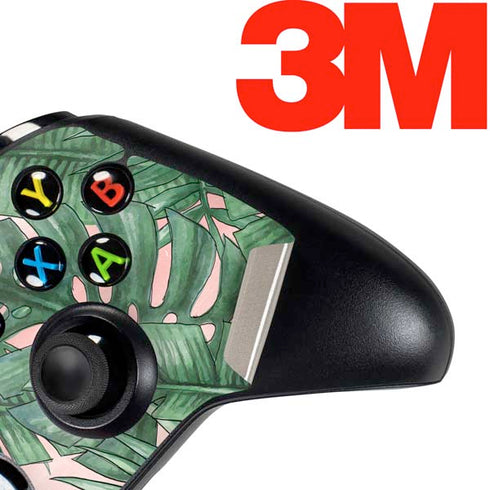 Spring Palm Leaves Xbox One Controller Skin