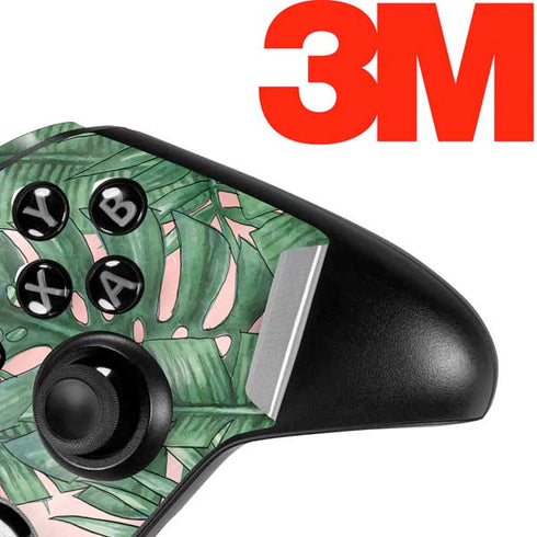 Spring Palm Leaves Xbox One Elite Controller Skin