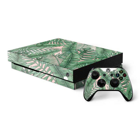 Spring Palm Leaves Xbox One X Bundle Skin