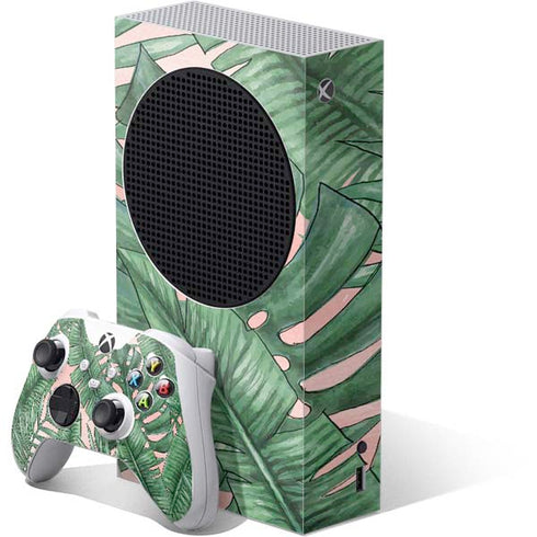 Spring Palm Leaves Xbox Series S Bundle Skin