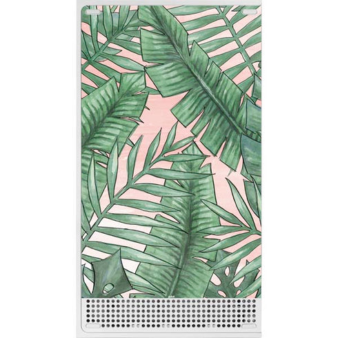 Spring Palm Leaves Xbox Series S Bundle Skin