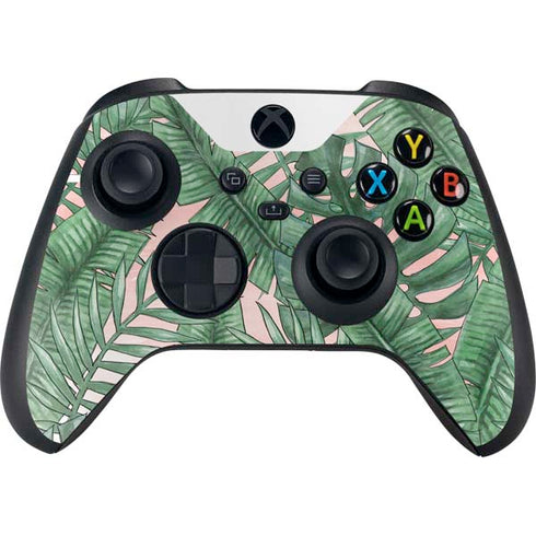 Spring Palm Leaves Xbox Series X Controller Skin