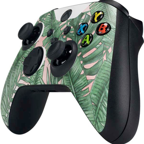 Spring Palm Leaves Xbox Series X Controller Skin