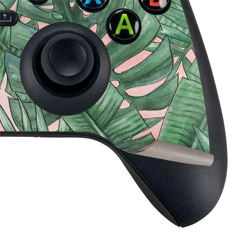 Spring Palm Leaves Xbox Series X Controller Skin