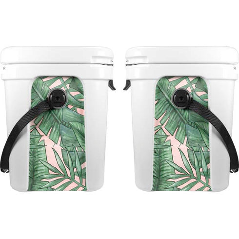 Spring Palm Leaves YETI Roadie 24 Hard Cooler Skin